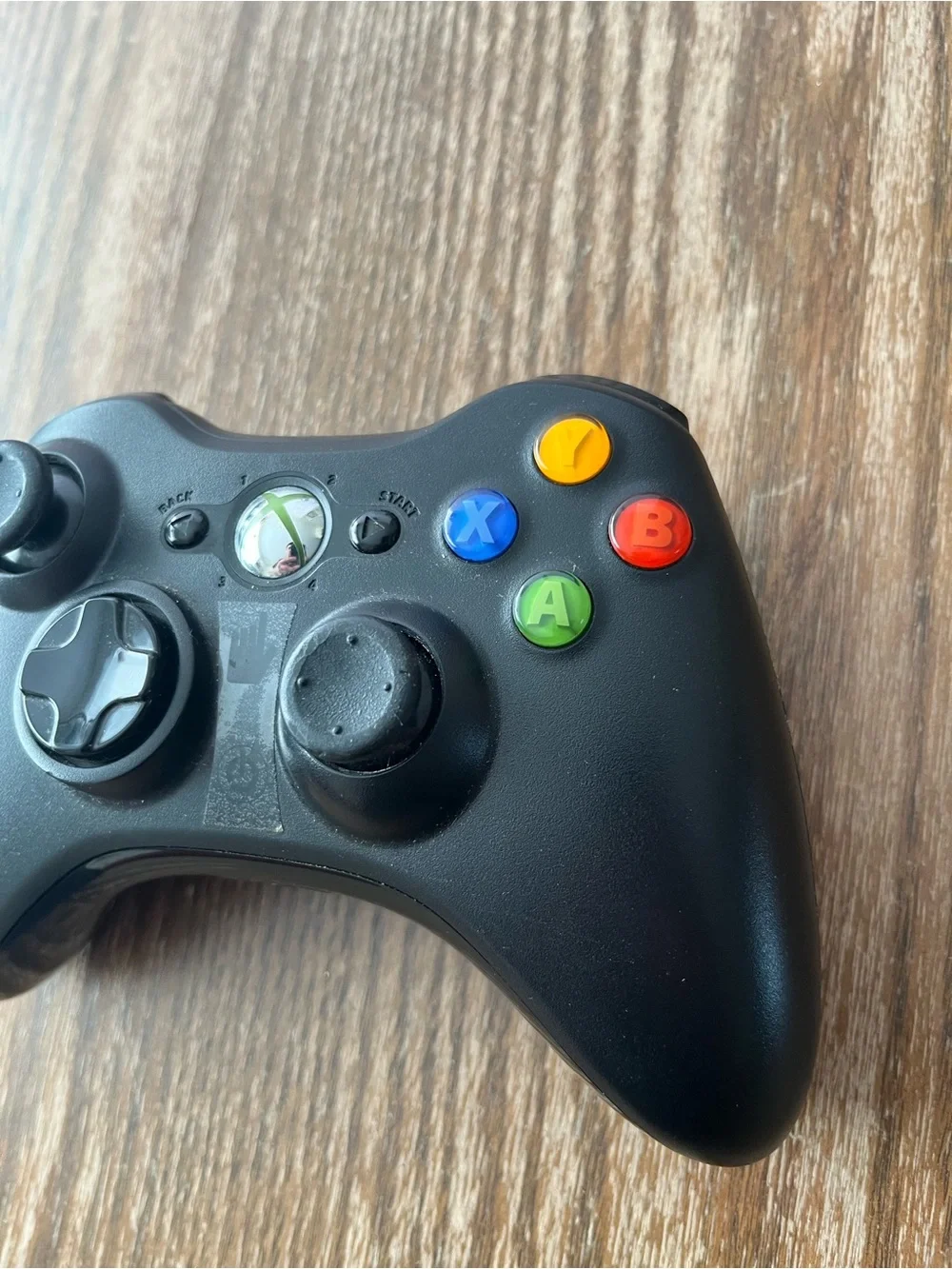 Xbox 360 Black Wireless Controller